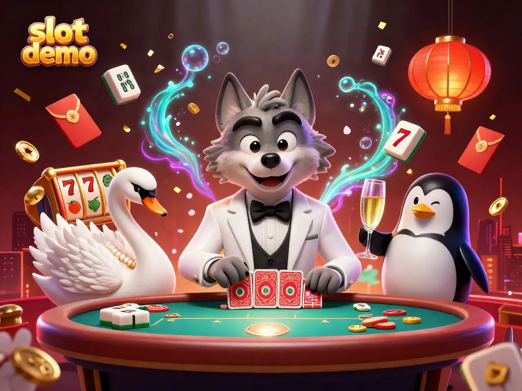 Experience thrilling slot demo action with colorful characters and dynamic casino elements.
